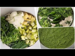 Green sauce | Mint sauce | Pudina Chutney | Mint Chutney | Pudina chatni  Sauce for digestive system