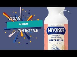 Trying liquid myokos cheese 🧀 vegan cheese. Veganuary S5E14