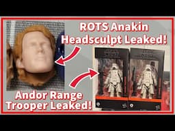 HUGE Black Series News! ROTS Anakin Head-sculpt Leaked! New Andor Range Trooper Leaked & More!