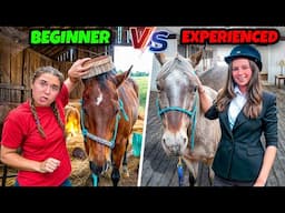 Beginner vs  Experienced Horse Owners Pt  2 – Shocking Outcome!