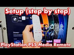 How to Setup 'Playstation Media Remote' for PS5 (step by step)