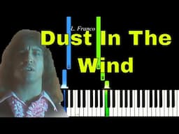 Kansas - Dust in the Wind  EASY Piano Tutorial by Franco