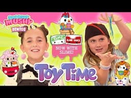 Toy Time Episode 9 | New Smooshy Mushy Bentos! Now with Bonus Slime! | Kids Toy Unboxing & Crafts