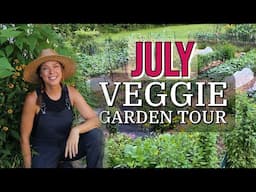 July Vegetable Garden Tour- Ohio 2024