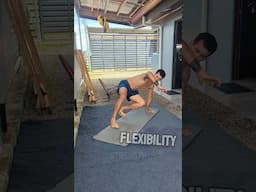 Beginner friendly exercise for hip mobility, core and shoulder strength, & leg flexibility!