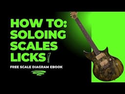 Learn How To Solo - Scales and Melodic Licks Guitar Lesson with Tabs