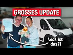 WIE IST DER STAND?? // UPDATE & WOHNMOBILZULASSUNG // WIEGESCHEIN 3,5 TONNEN (+ Truma Verlosung 🙌)