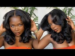 ITS GIVING NATURAL! MOST REALISTIC PRE-PLUCKED HAIRLINE | BODY WAVE WIG INSTALL FT. WIGGINS HAIR