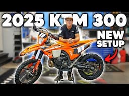 I Made HUGE Improvements on my 2025 KTM 300 XC-W!