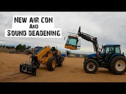 AIR CON AND SOUND DEADENING THE LOADER