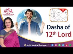 Dasha of 12th lord | dasha analysis with anuradha sharda | foreign settlement | international name