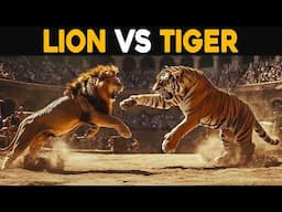 LION VS TIGER - Which is Stronger?