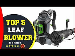 ✅ Best Backpack Leaf Blowers Reviews (2025)