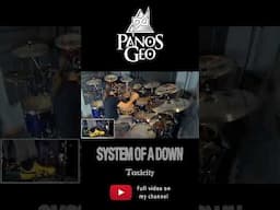 System of a Down - Toxicity | DRUM COVER (2) 🥁🥁🥁 #shorts