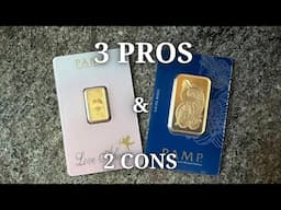 Gold Bars: 3 Pros and 2 Cons