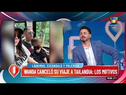 La distancia de la mamá de L-Gante con Wanda Nara en un evento