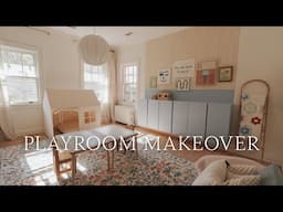 Playroom Makeover | How I Turned a Spare Room into a Playroom/Homeschool Room for My Children