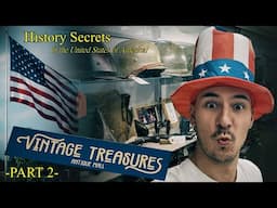 Going to an Antique Store in AMERICA looking for World War 2 memorabilia!  HS in the U.S.A. PART2