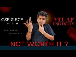 VIT-AP University: The real-worth of CS & ECE B.Tech! | Placements & Facilities 🔥