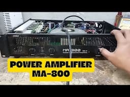 MA-800 POWER AMPLIFIER