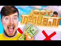 I Hosted A $10,000 Talent Show With MrBeast