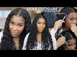 🔥 MUST HAVE 2024 | The Best 10x6 closure I ever received?! | Water Wave Wig Install | Ashimary Hair