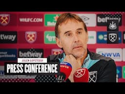 "The Important Thing Is To Work Hard" | Lopetegui Press Conference | Newcastle United v West Ham