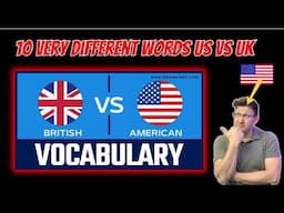 10 Very Different Words (US v. UK) | American Reacts | #Reaction #uk #vocabulary