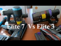 400 Watt VS 500 Watt Cordless Vacuum Stick Vacuum ( Elite 3 Vs 7 )