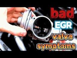 8 Symptoms of bad egr valve