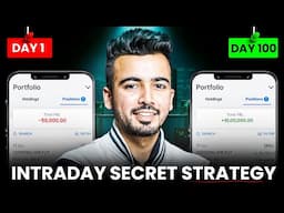 Intraday Trading में 91% बार Profit देने वाली Strategy With Proof 😱 Profit रोक नहीं पाओगे in Hindi 🔥