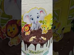 Safari theme cake #cake #shortvideo #viral #viralvideo #highlights