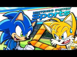 Sonic VS Tails in Nintendo SWITCH SPORTS!!