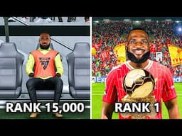 I Made LeBron James The World's GREATEST Footballer!