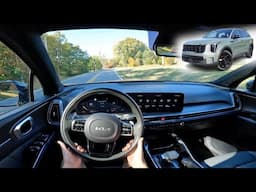 2025 KIA Sorento X-Line SX Prestige POV Walkaround and Test Drive ASMR