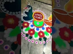 Happy Diwali rangoli #diwali #ytshorts #shorts #youtubeshorts #trending