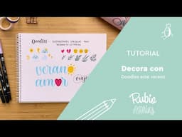 Tutorial Reto de lettering – Decora con doodles | RUBIO Lettering