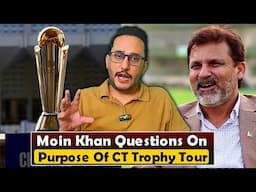 Moin Khan questions purpose of Champions Trophy tour amid uncertainty over schedule and venues..!!