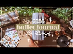 My Full Bullet Journal Flip Through! ✨ 2020