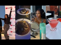 vlog: first youtube event, modeling for a brand, trying new food spots, pilates, & more