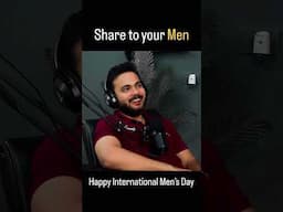 Men’s life struggles || Happy International Men’s Day