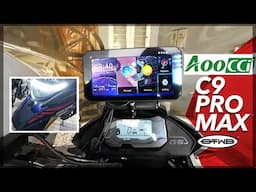 NEW UPGRADED AOOCCI C 9 PRO MAX -DASH CAM-TPMS-CARPLAY