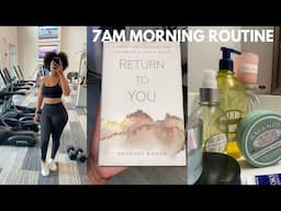 7AM PRODUCTIVE Morning Routine | Healthy Life Changing Habits | Lauren Camille