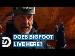 Russell Tracks Suspicious Sounds To A Cave System! | Expedition Bigfoot