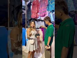 Goa Me Kiye Shopping 😍👗 #sonadey #ytshorts #funny #mukulsona #goa