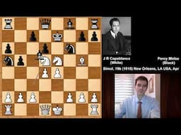 Jose Raul Capablanca vs Percy Harrison Moise - New Orleans (1915)