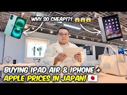 Buying iPad and iPhone in Japan + Price of Apple Products! 🇯🇵 | JM Banquicio