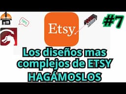 Cómo Crear los diseños mas Complejos de Etsy 🎨 (¡Descubre mis Clases Personalizadas!)