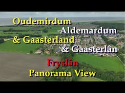 Oudemirdum Gaasterland, Fryslân, Panorama View