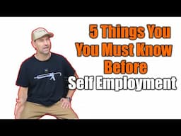 5 Things You Need To Know Before Self-Employment | THE HANDYMAN BUSINESS |